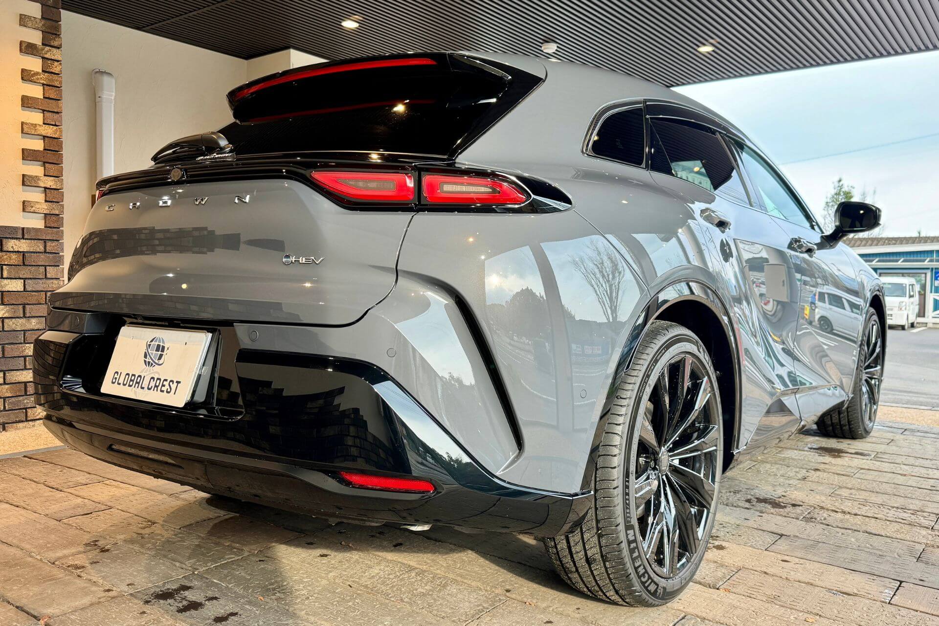 クラウンスポーツのリアデザイン