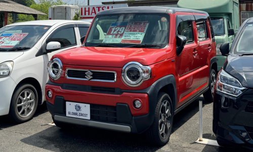 スズキ ハスラー レッド 中古車